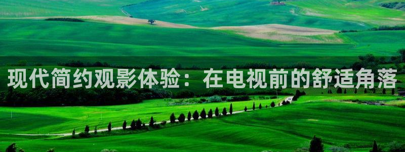 caopron成人超碰：现代简约观影体验：在电视前的舒适角落